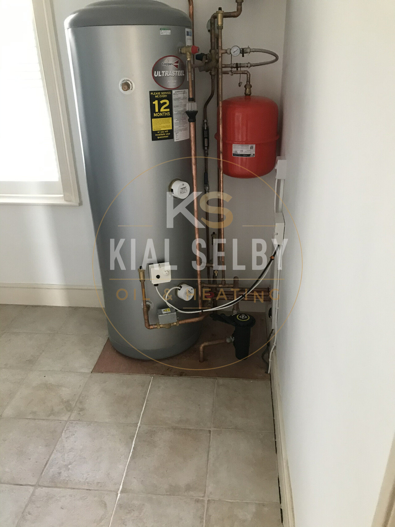 Kingspan Ultrasteel unvented cylinder install