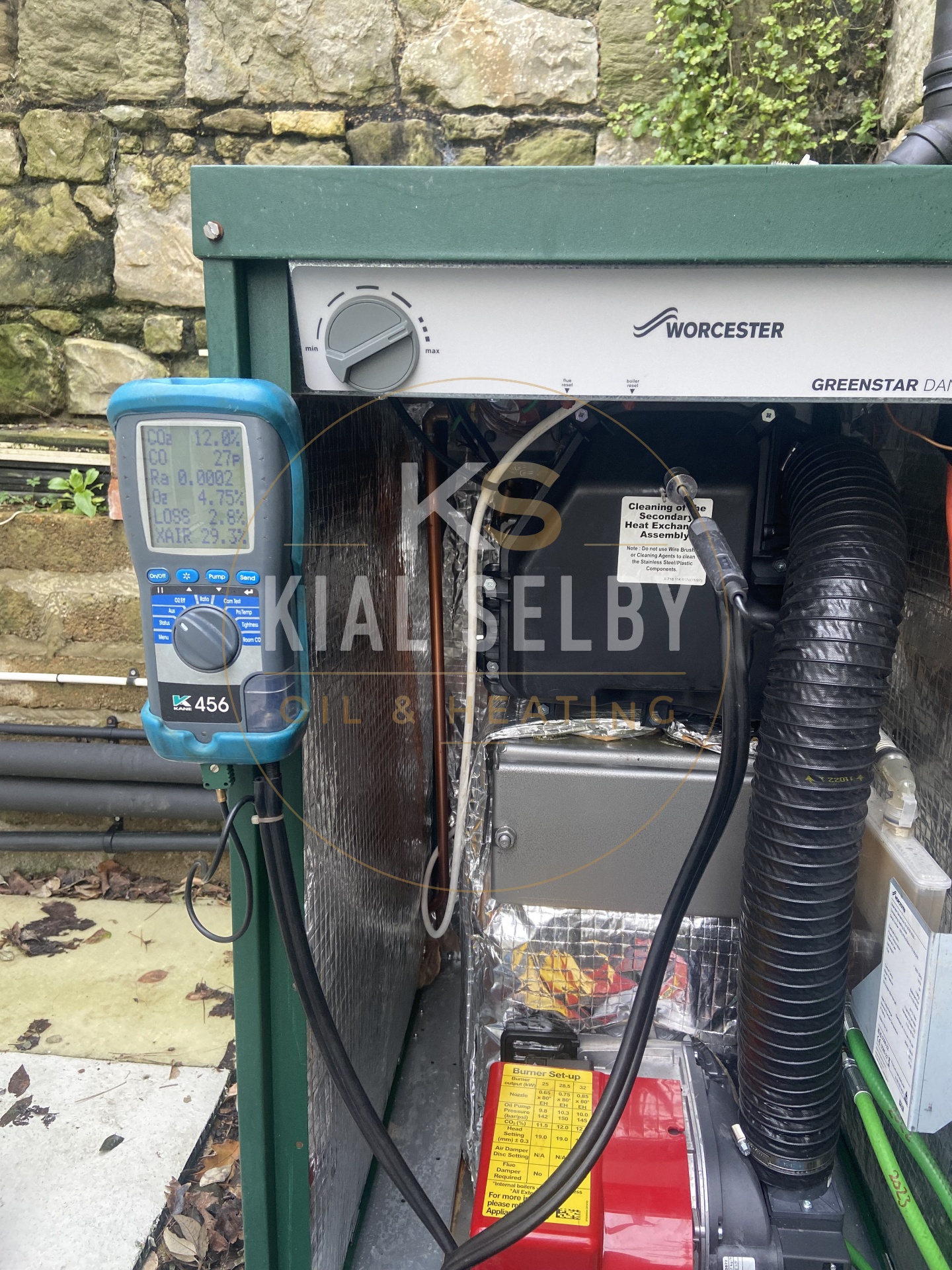 Greenstar Danesmoor commissioning, Kane 456